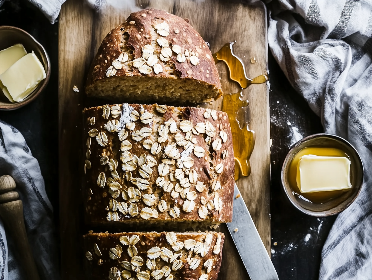 Oat Molasses Bread Recipe